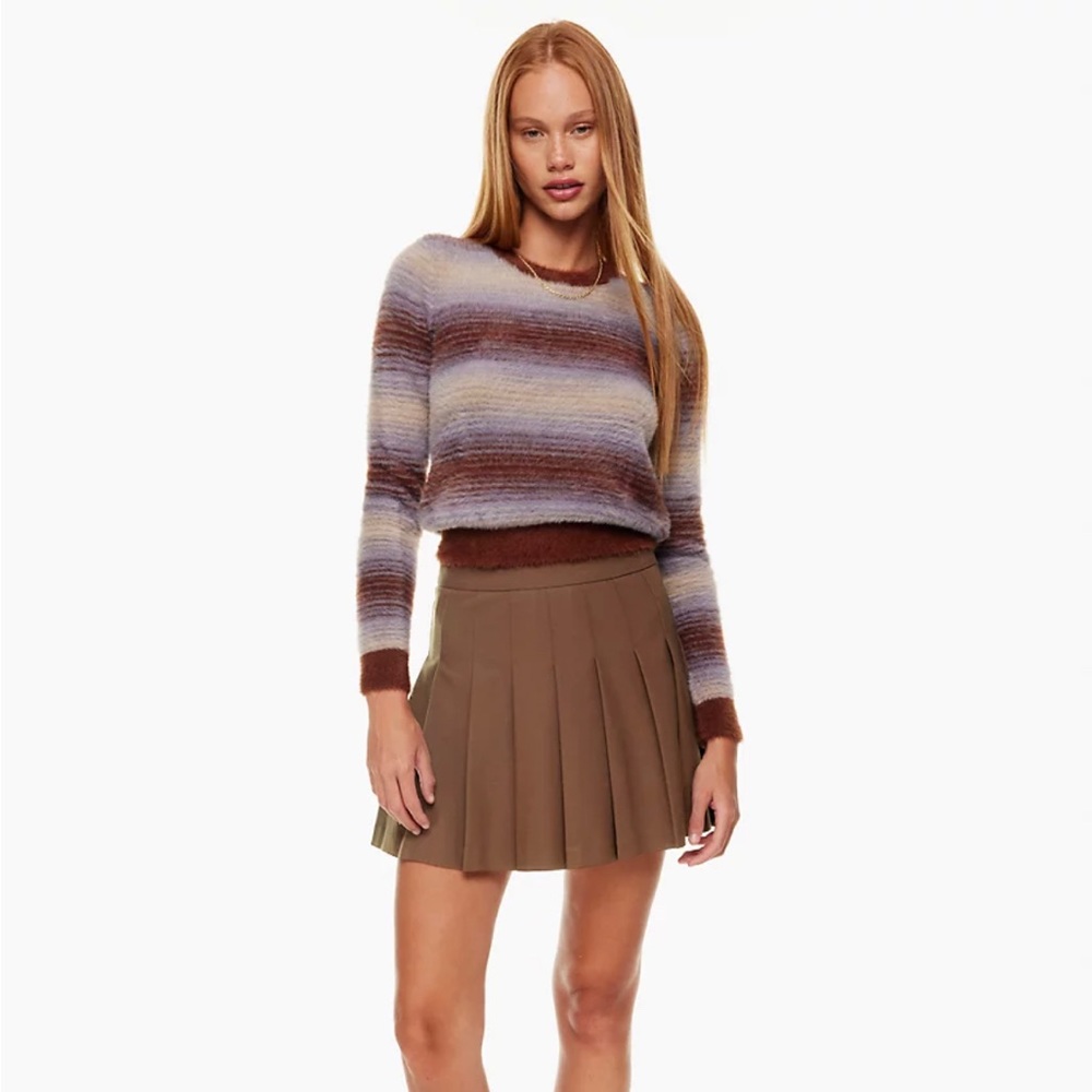 Sunday Best
Olive Micro Pleated Skirt